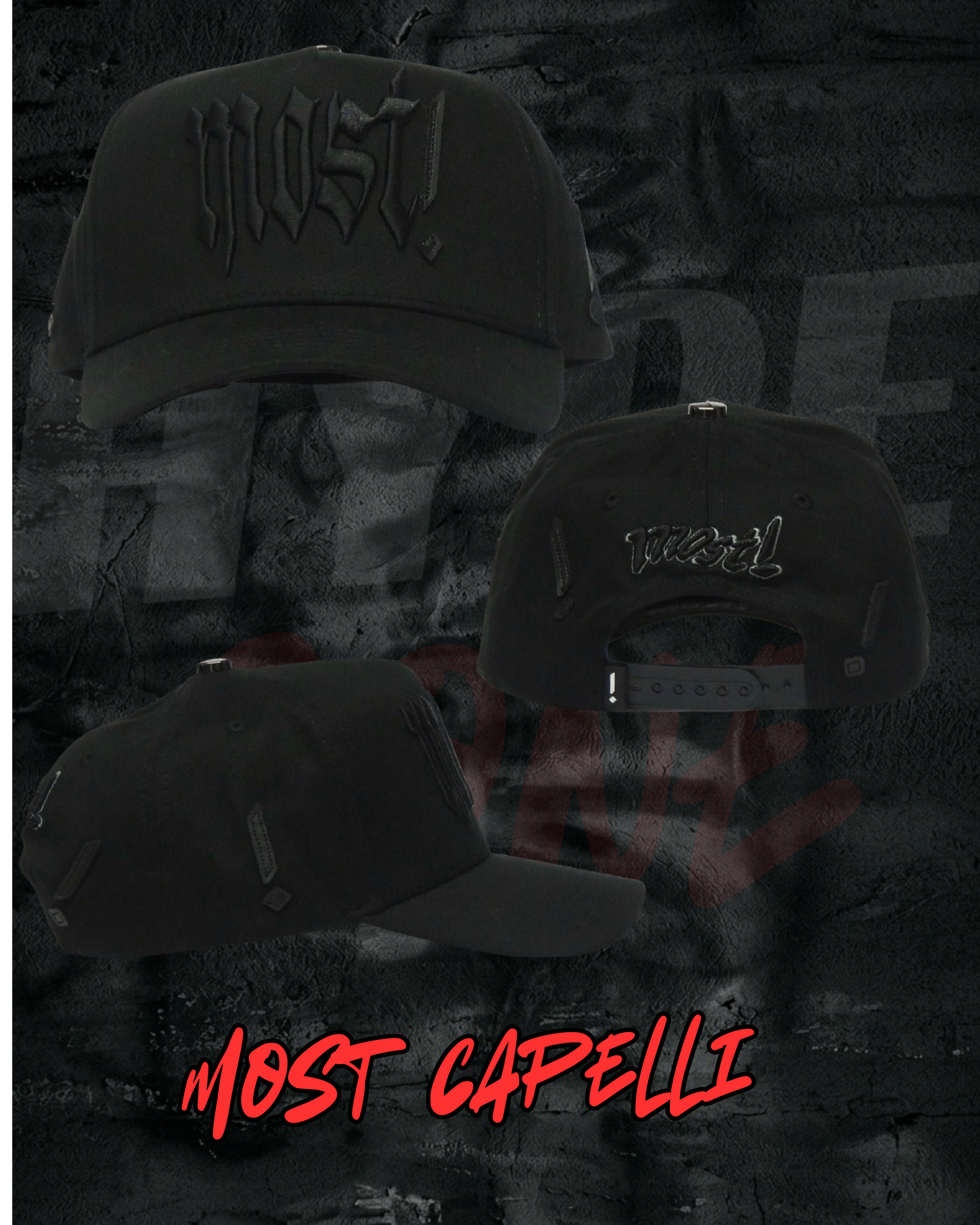 Gorra MostBlack MostCappelli