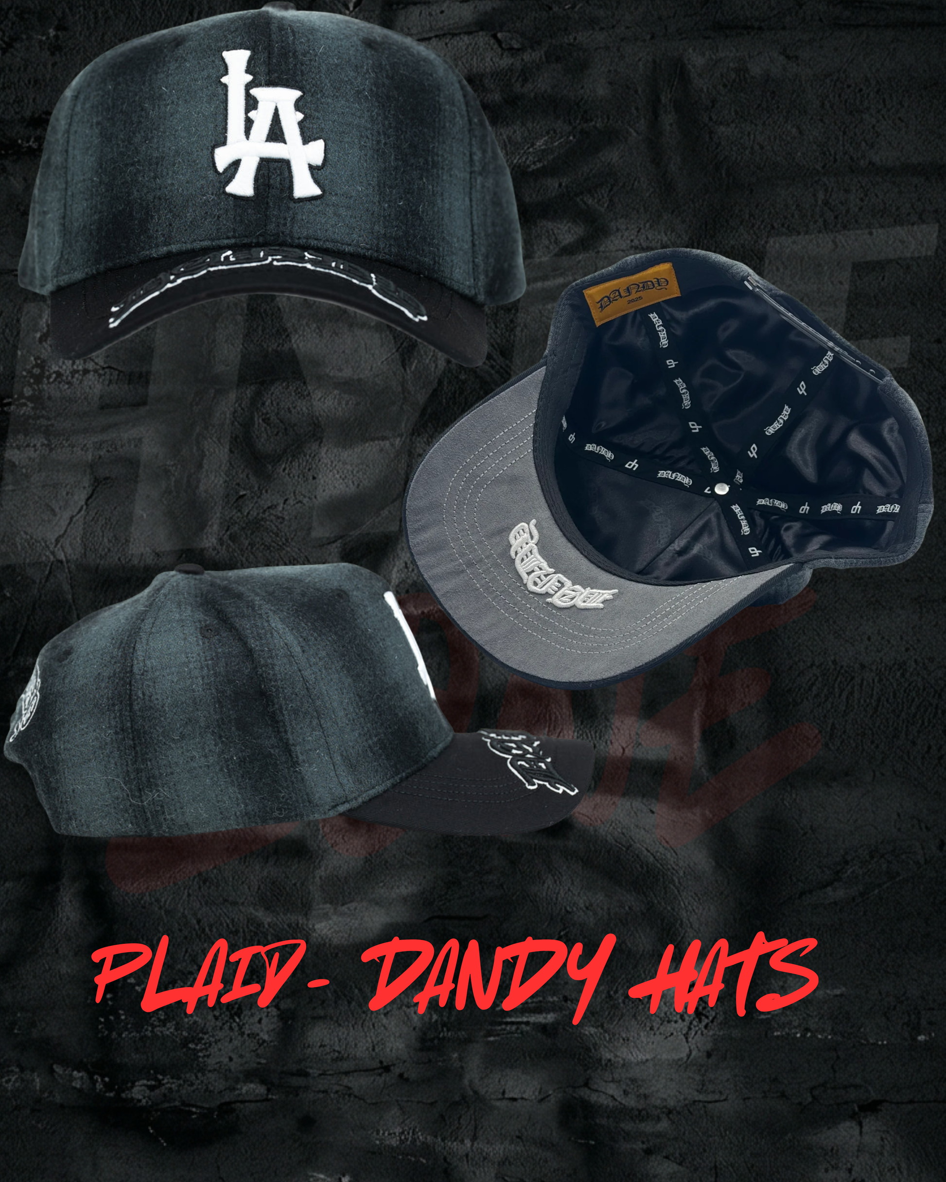 pLAid- DANDY HATS