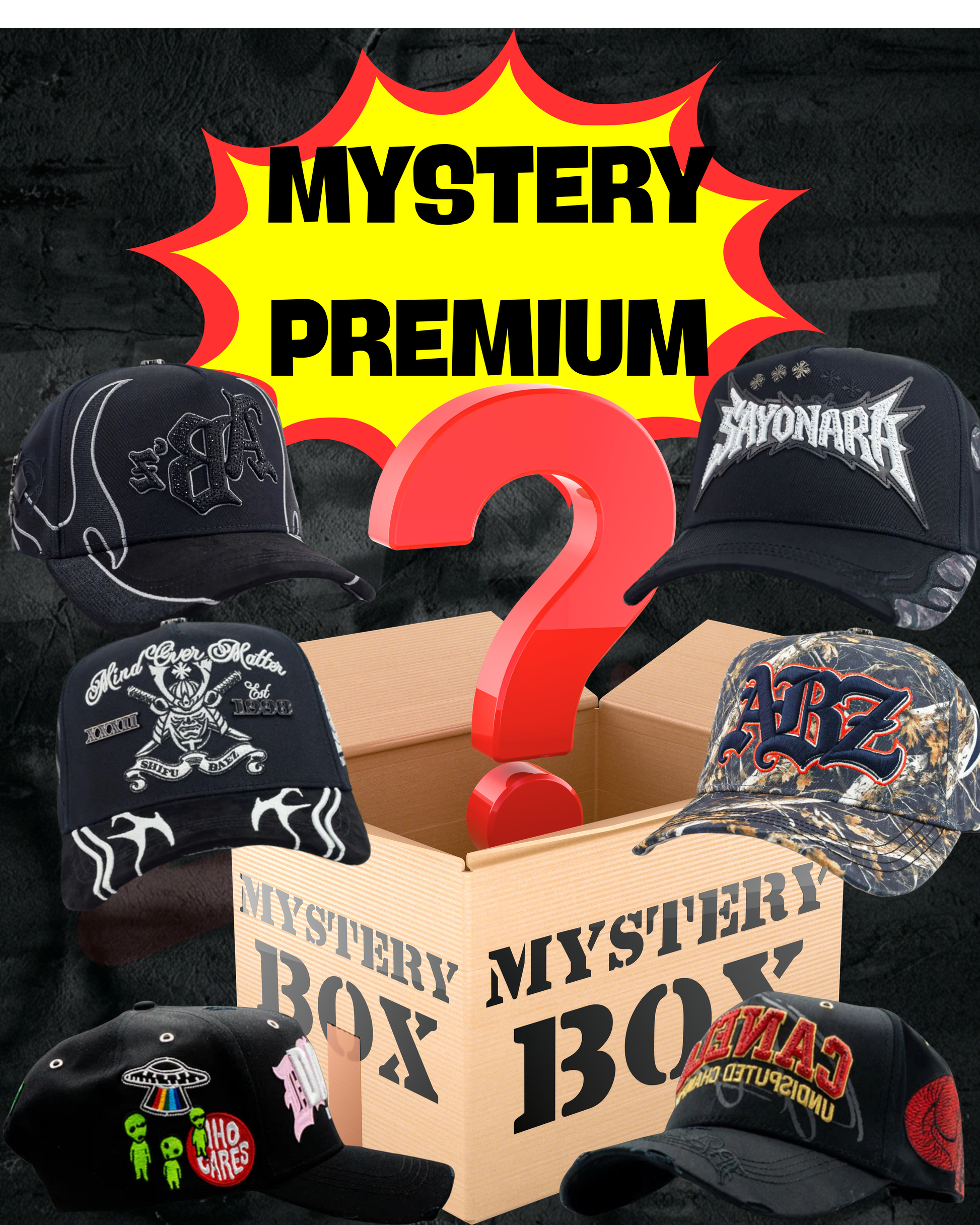 MYSTERY PREMIUM (5 gorras)