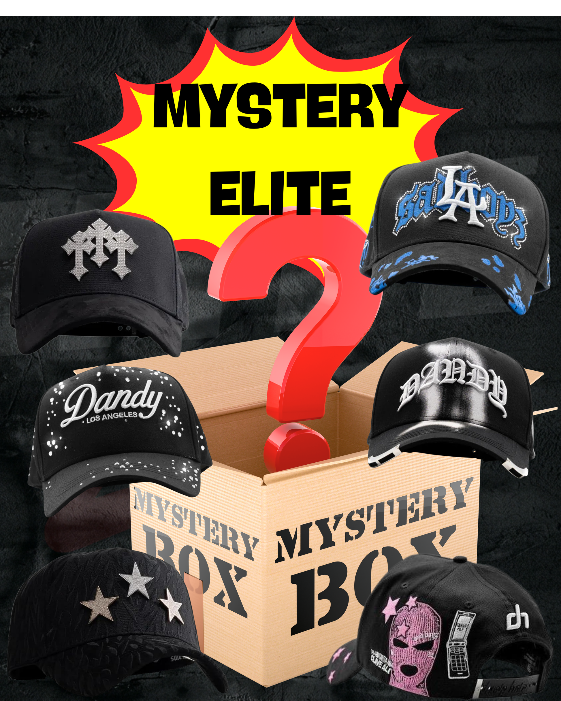 MYSTERY ELITE (7 GORRAS)