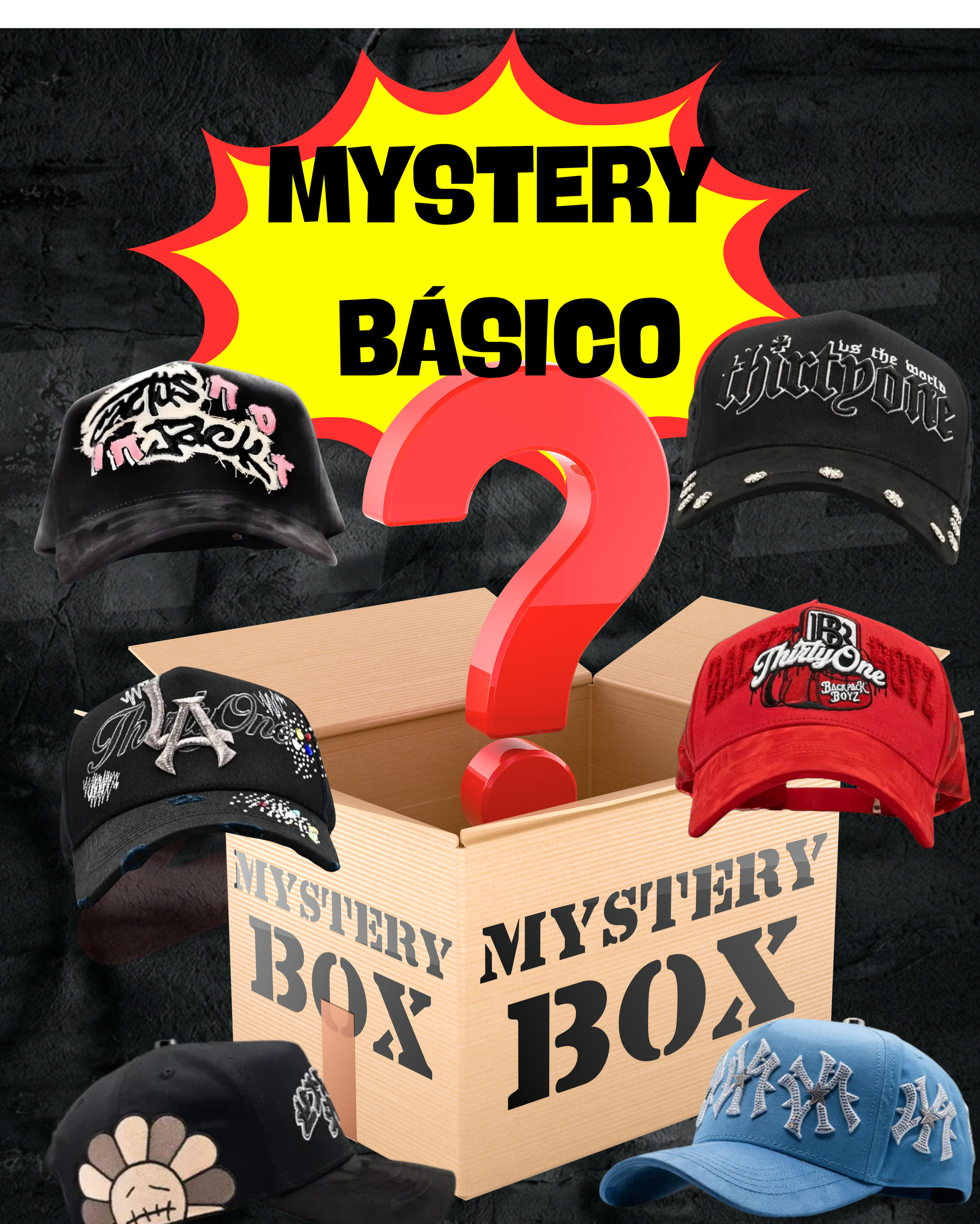 MYSTERY  BÁSICO (1 gorra)